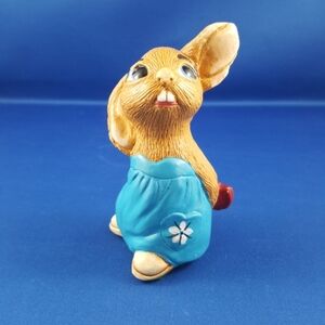VTG Pepiware Bunny Figurine, IMP - 4 in. tall